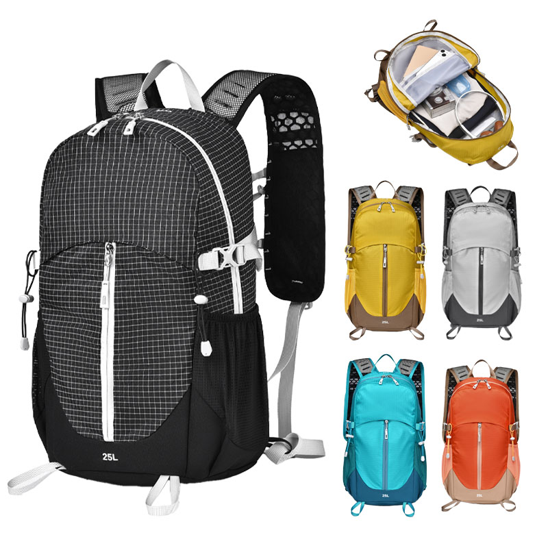 Hiking Backpack Waterproof - 25l Large Capacity Hiking Backpack, Waterproof