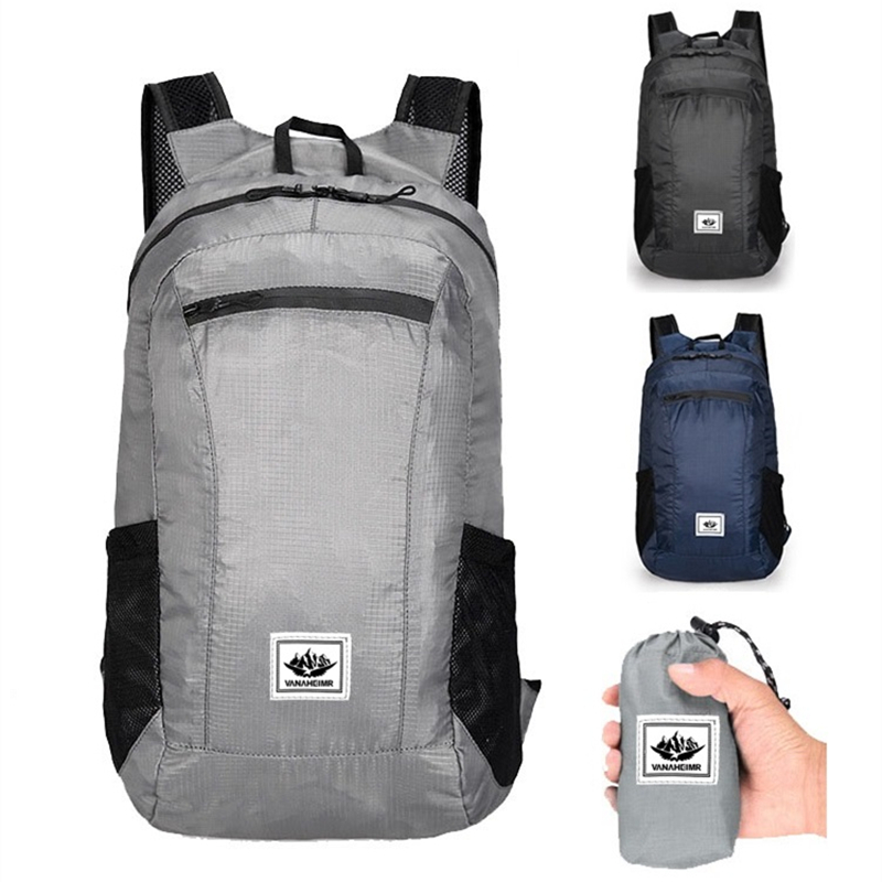 Foldable Backpack Small - Outdoor Hiking Bag 20L Lightweight Portable