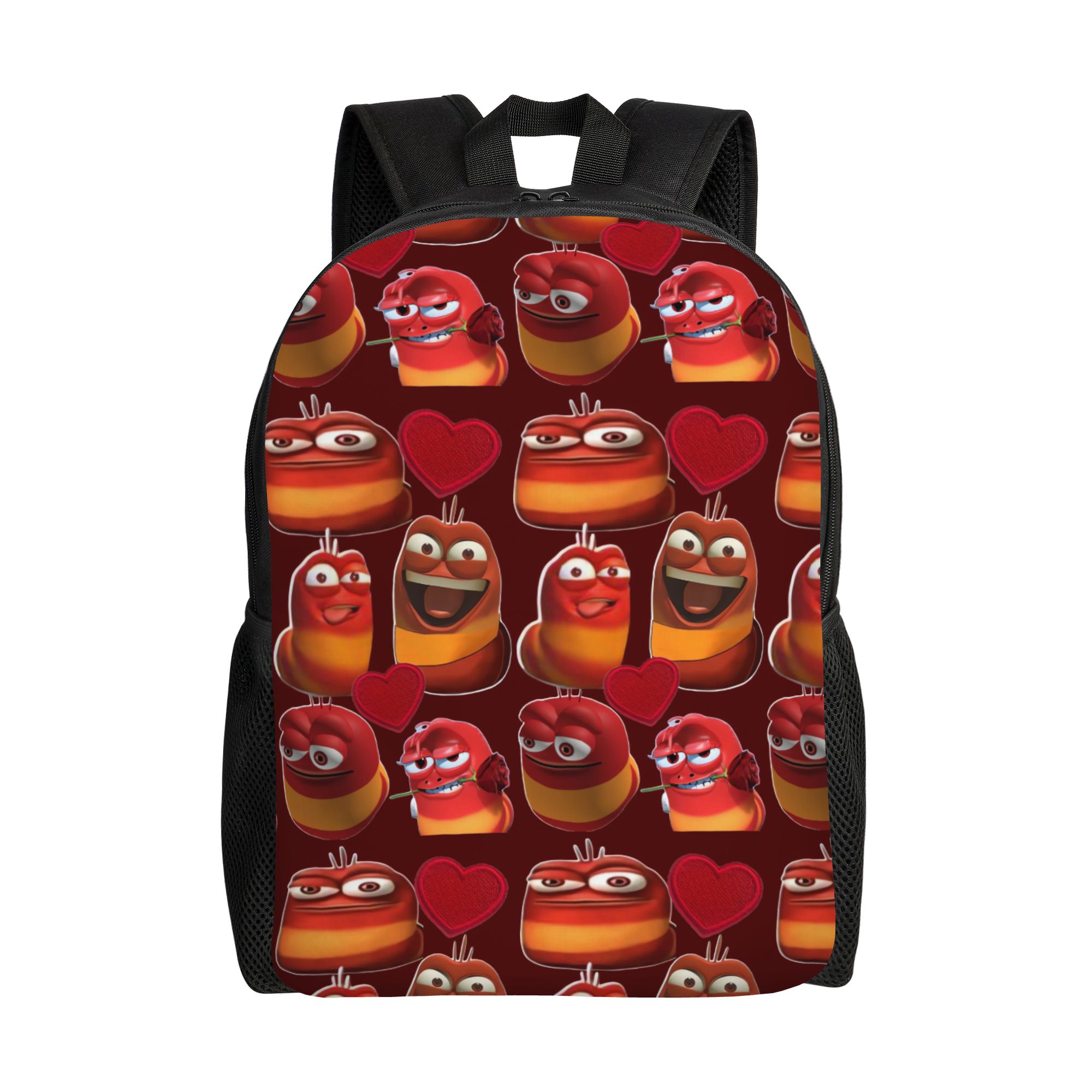 School Backpack Teen - Larva Yellow Larva Red Backpack Sport
