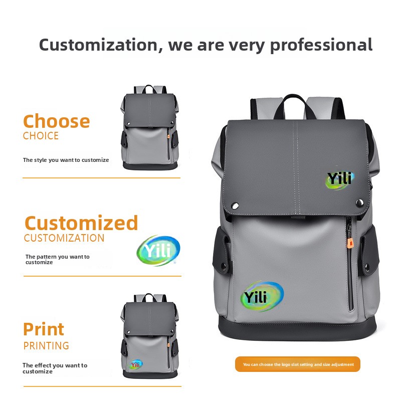 Business Backpack Brief - Men's Large Capacity Laptop Backpack Waterproof