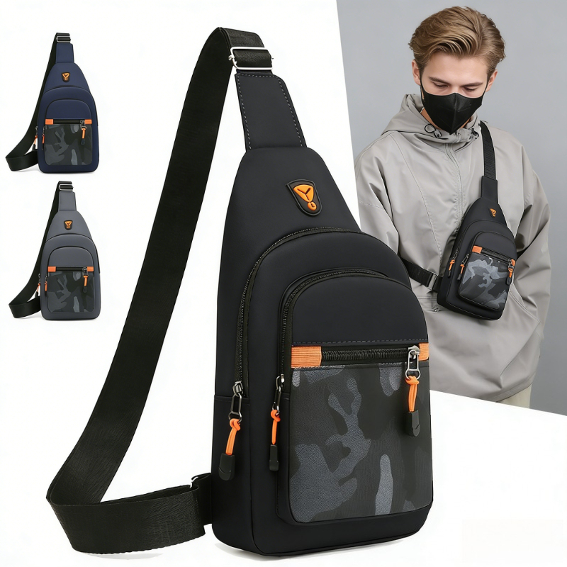 Hydration Pack Outdoor - Water Resistant Anti Theft Chest Bag