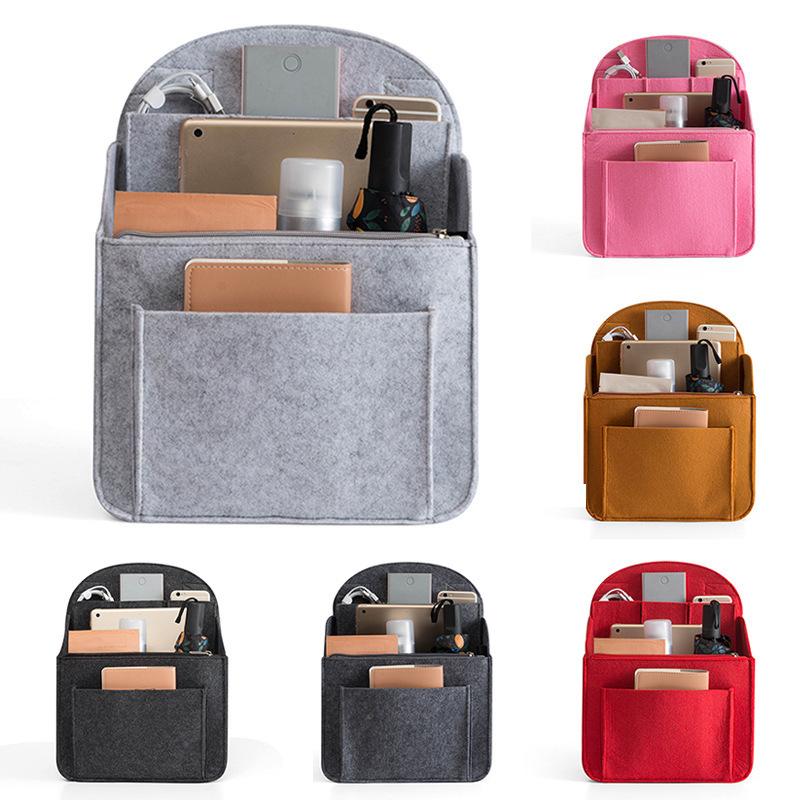 Backpack Insert Organizer - Portable Backpack Felt Insert Small Bag