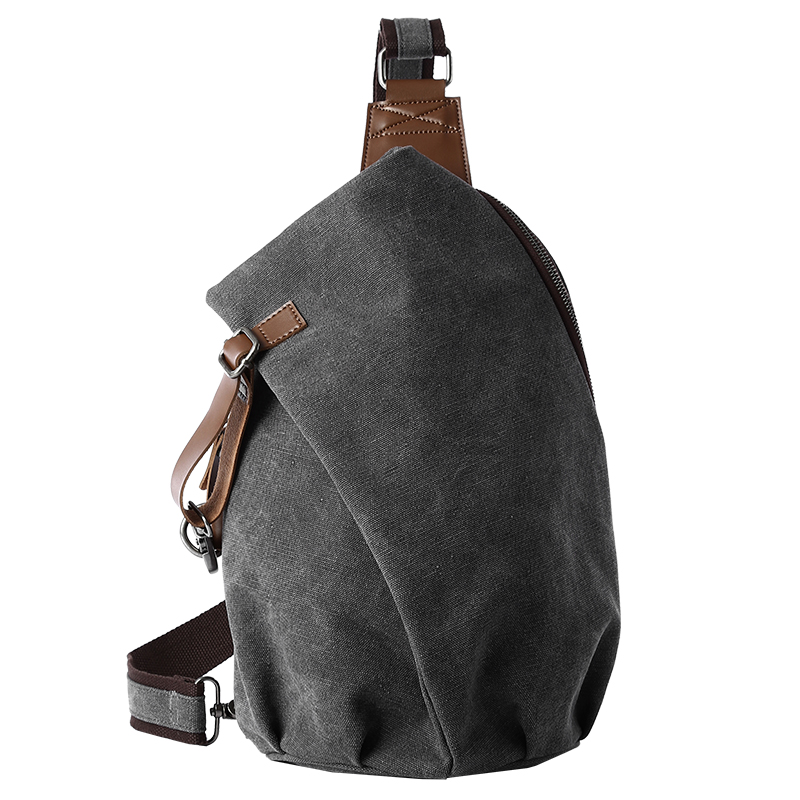 Sling Backpack Shoulder - MTE ELAN Large Capacity Retro Canvas