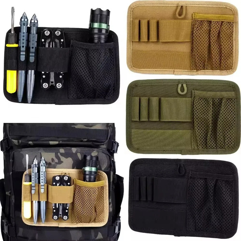 Backpack Insert Organizer - Modular Hook Loop Panel EDC Organizer