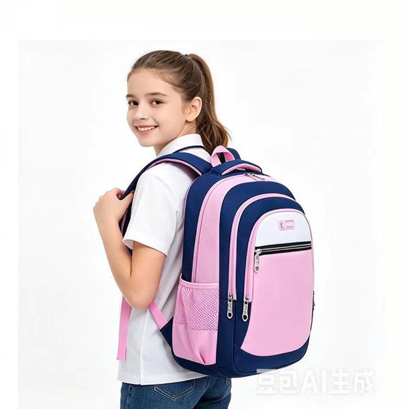 Canvas Backpack Casual - Children Girl Backpack School Bag Dual