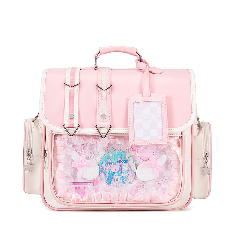 Fashion Backpack Women - Japanese Schoolbag Youth Girls Handheld Book
