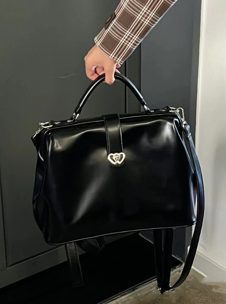 Leather Backpack Vintage - Vintage Black Y2k Mochila Women Pu