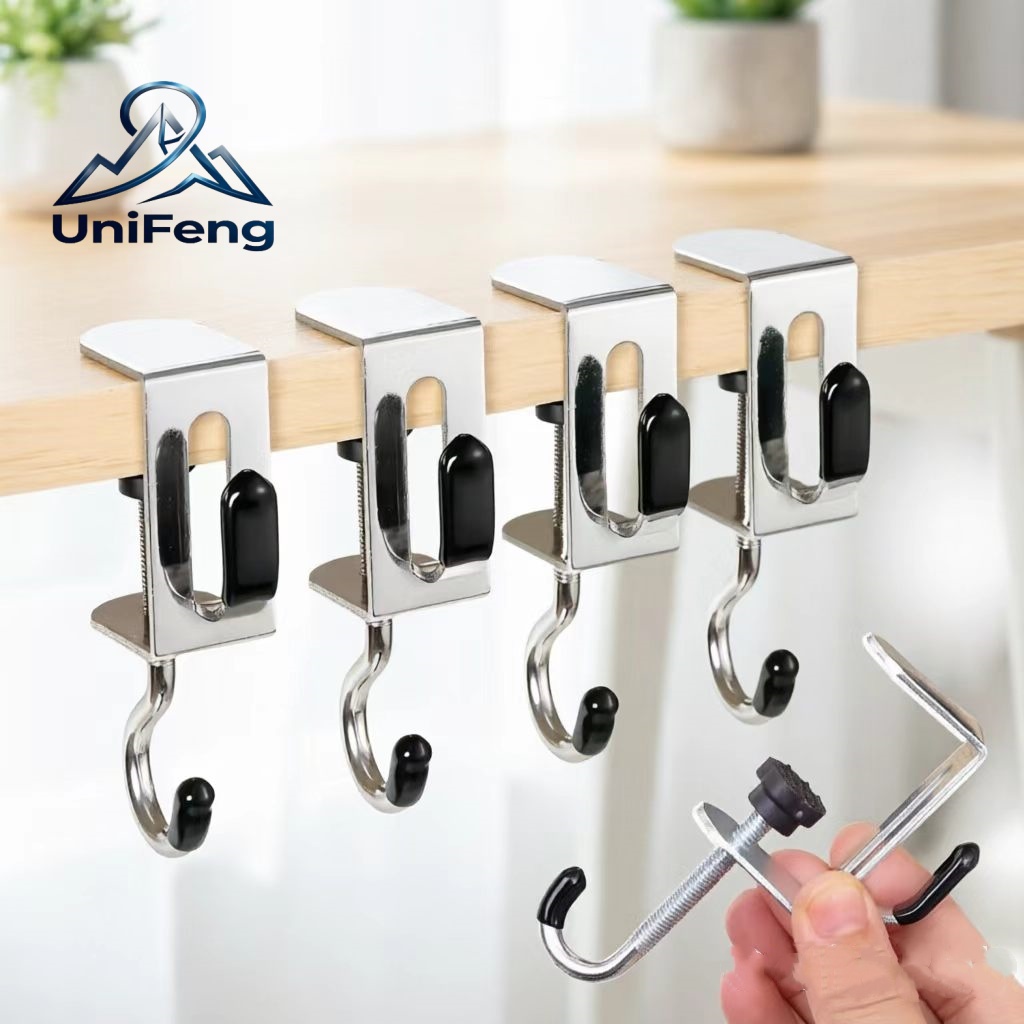 Backpack Insert Organizer - 1/10x Adjustable Desk Edge Hook Gaming