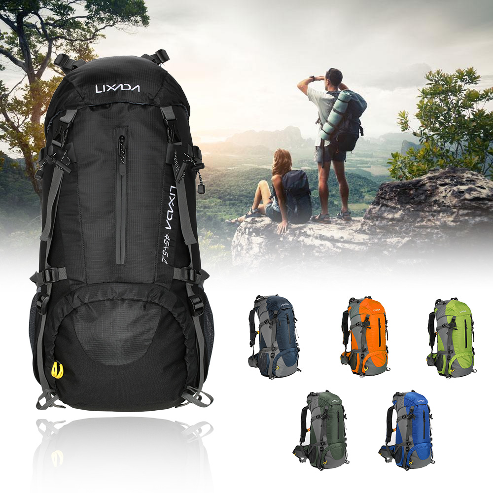 Rain Cover Backpack - Lixada 50L Large Waterproof Travel Bags