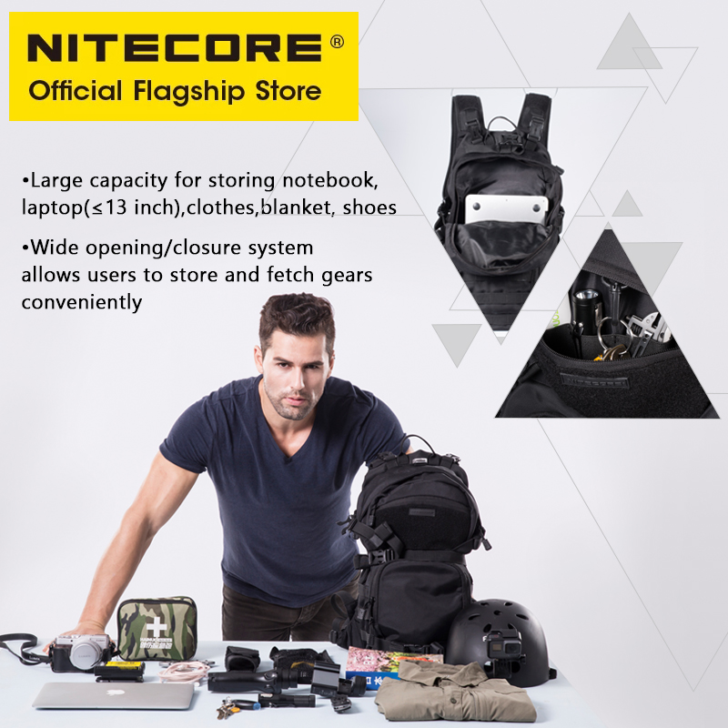 NITECORE BP20 20L Travel Backp - Rucksack Military Style 评论和价格