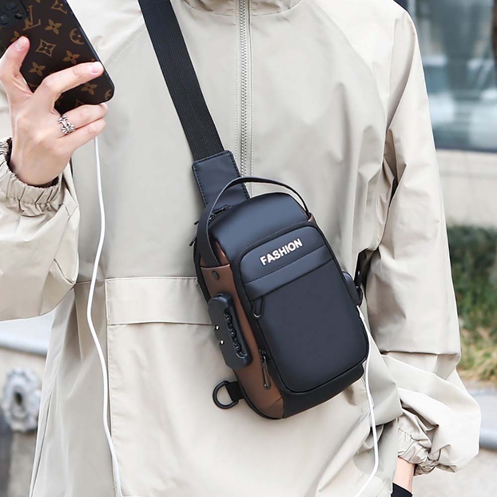 Men Cross body Bag Sling Backp - Sling Backpack Shoulder 评论和价格