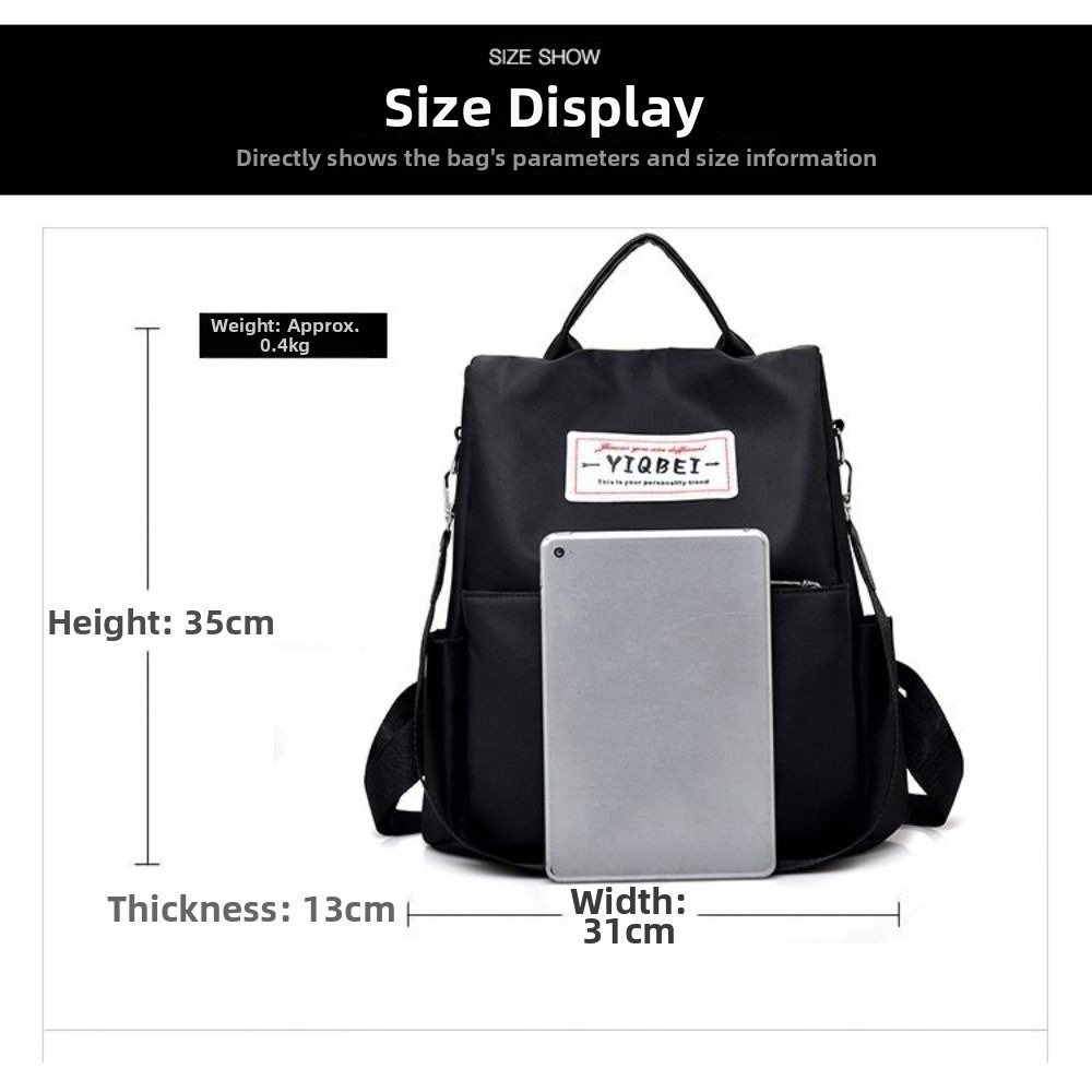 High Capacity Waterproof Oxfor - Travel Backpack Anti Theft 评论和价格
