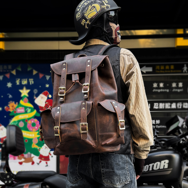 New Arrivals Leather Backpack  - Leather Backpack Vintage 评论和价格