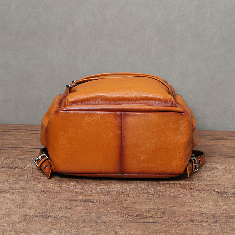 YETTIES Men's Vintage Vegetabl - Leather Backpack Vintage 评论和价格