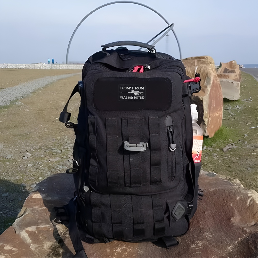 DON'T RUN Fun Meme Tactical Mo - Rucksack Military Style 评论和价格