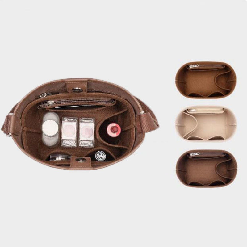 Multi-Pocket Felt Handbag Orga - Backpack Insert Organizer 评论和价格
