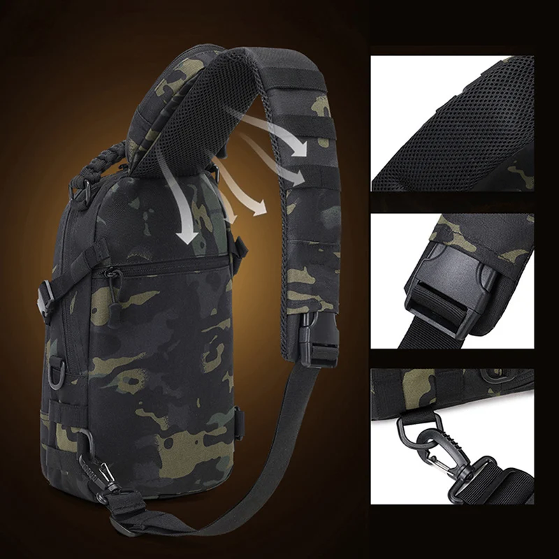 Men's Waist Bag Sports Shoulde - Sling Backpack Shoulder 评论和价格