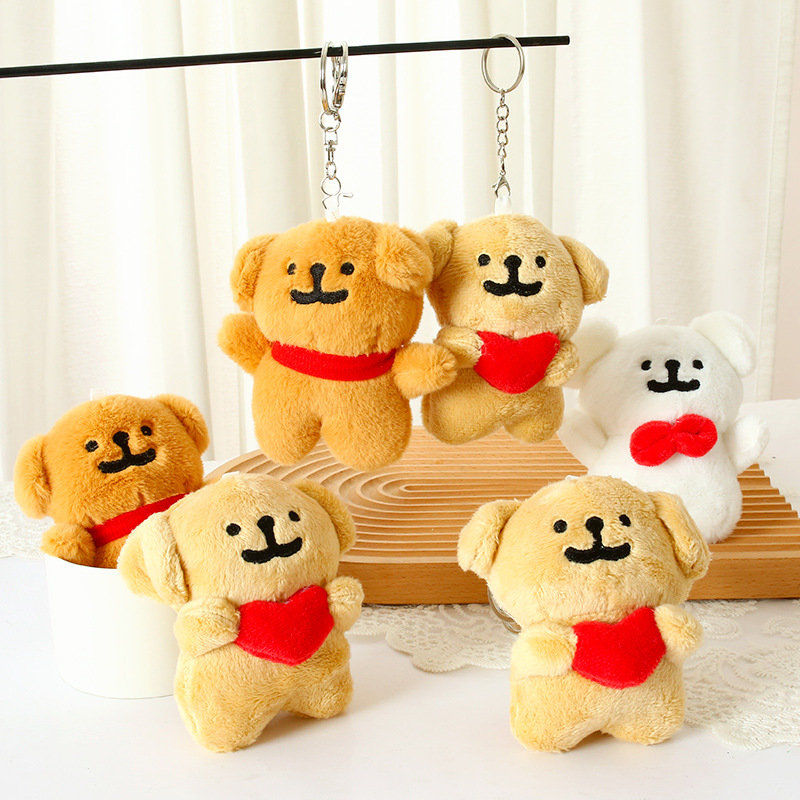 1-10PCS Heart Shaped Dog Plush - Mini Backpack Purse 评论和价格