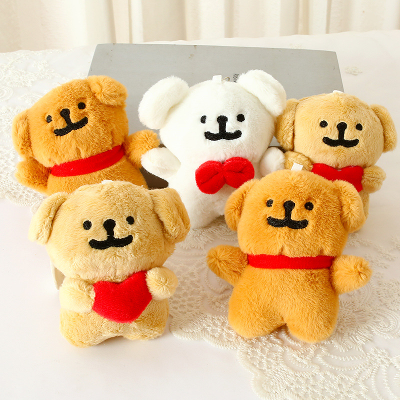 1-10PCS Heart Shaped Dog Plush - Mini Backpack Purse 评论和价格