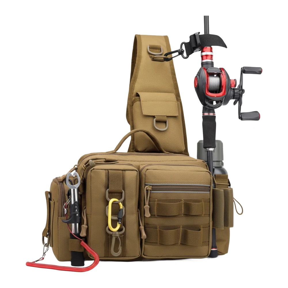 Fishing Backpack with Rod Hold - Hiking Backpack Waterproof 评论和价格