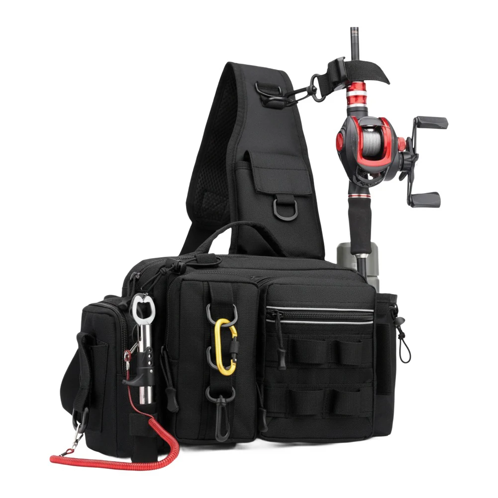 Fishing Backpack with Rod Hold - Hiking Backpack Waterproof 评论和价格