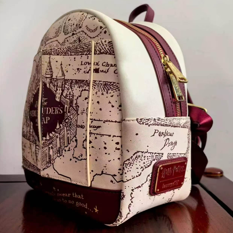 Harry Potter Map Printed Cospl - Fashion Backpack Women 评论和价格