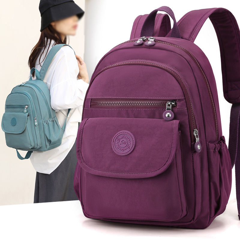 Ladies' lightweight, large cap - Canvas Backpack Casual 评论和价格