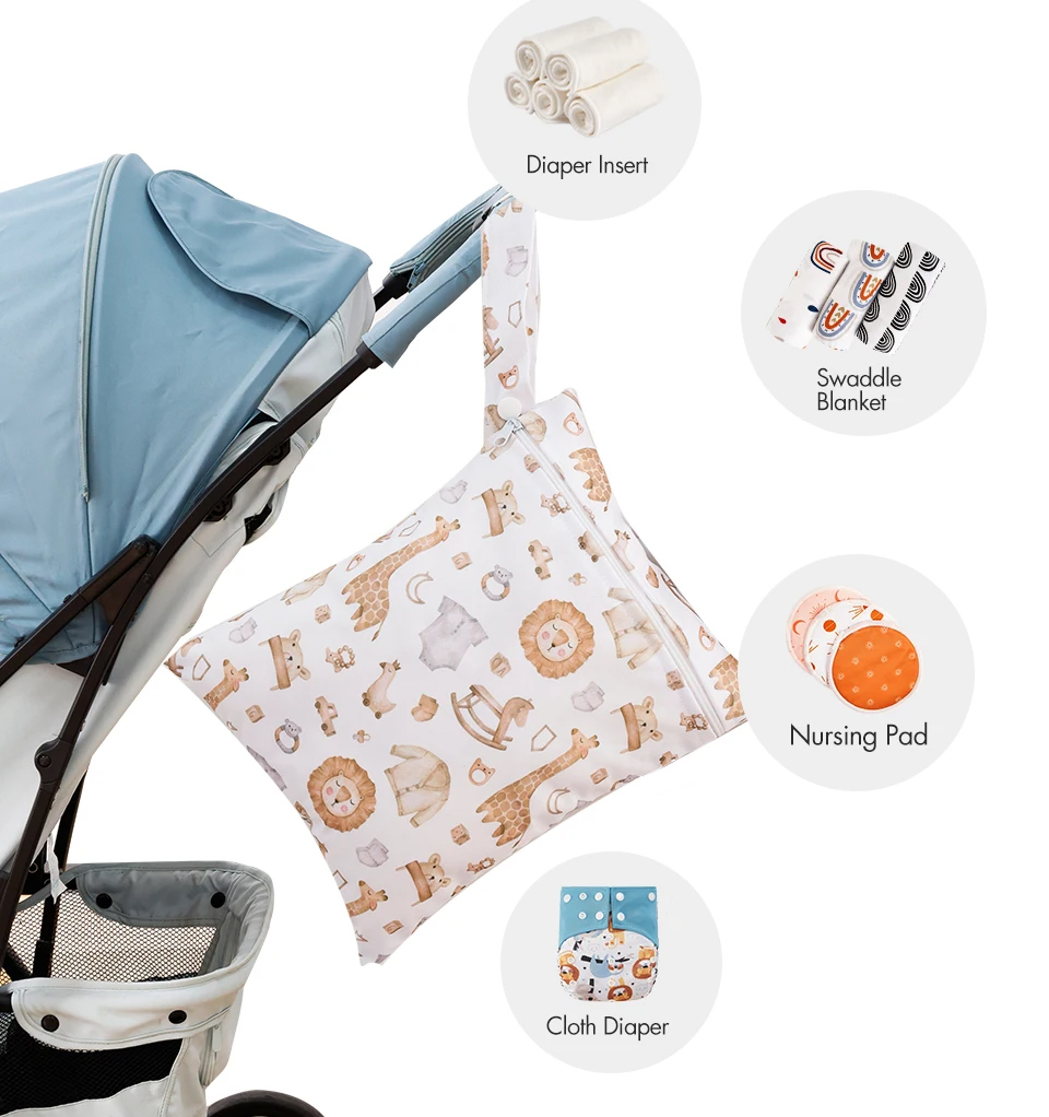 3PCS Travel Wash Cosmetic Bag  - Backpack Diaper Bag 评论和价格