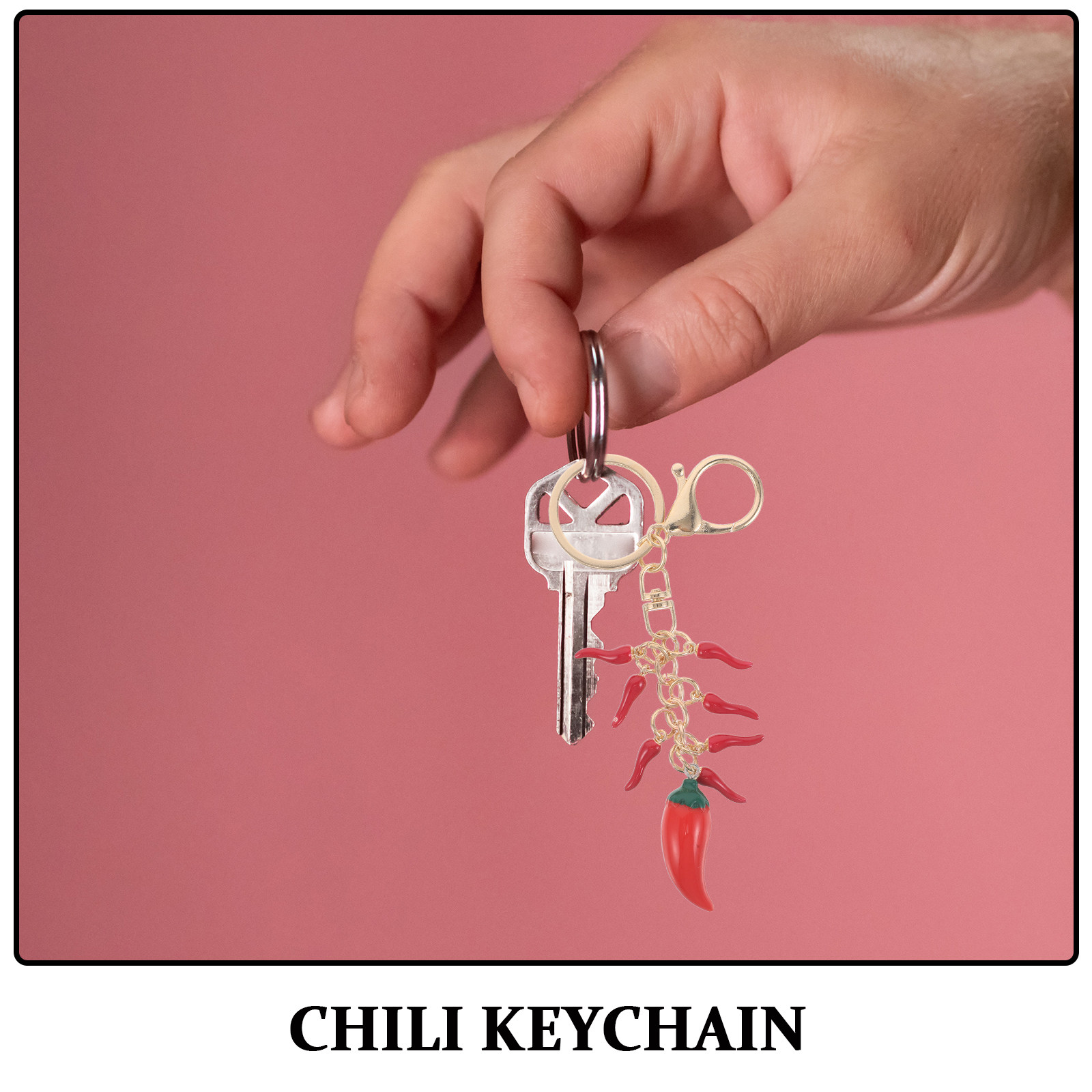 2Pcs Kawaii Chili Pepper Keych - Mini Backpack Purse 评论和价格