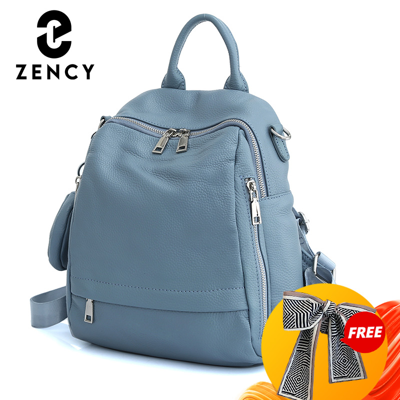Zency Women's Genuine Leather  - Fashion Backpack Women 评论和价格