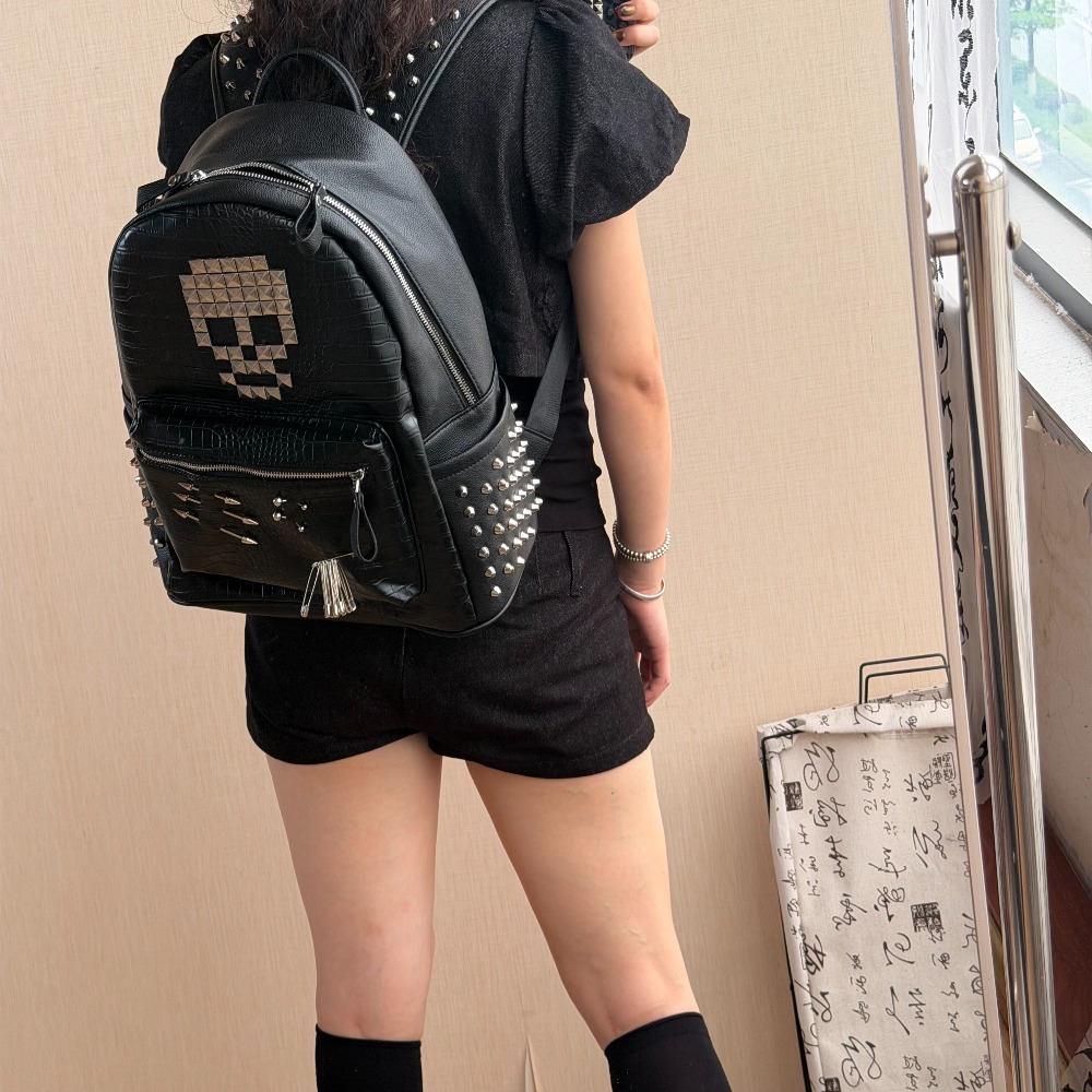 Original Black Crocodile Patte - Fashion Backpack Women 评论和价格