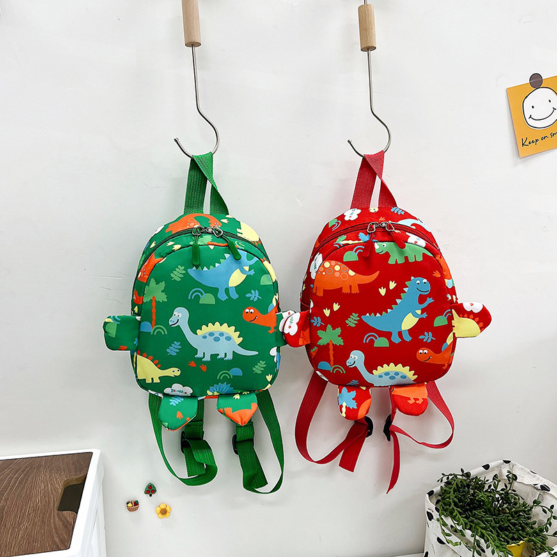 Cute Children Bag Cartoon Dino - Travel Backpack Anti Theft 评论和价格