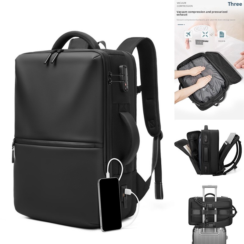 Multi-functional Men's Vacuum  - Business Backpack Brief 评论和价格