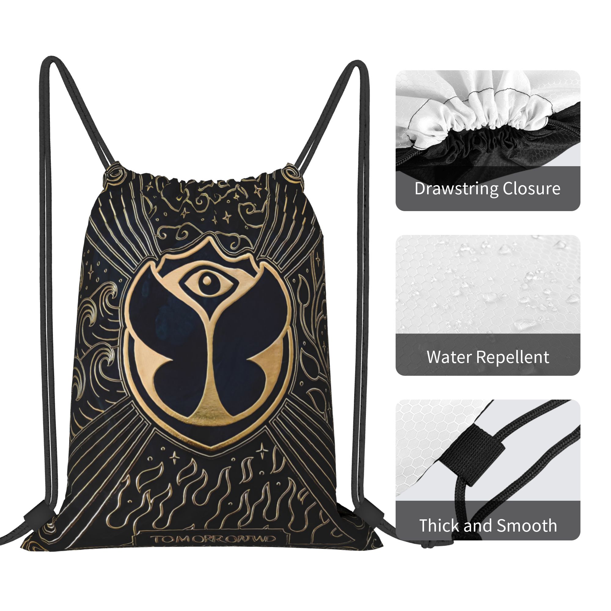 Tomorrowlands  Drawstring Back - Drawstring Gym Bag 评论和价格