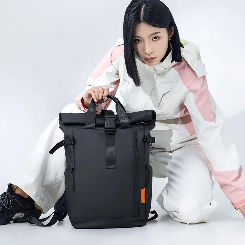 Unisex Fashionable Minimalist  - Canvas Backpack Casual 评论和价格