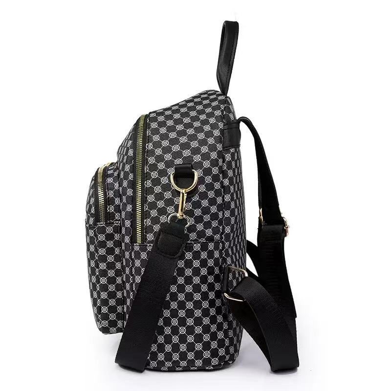 Chic Vintage Geometric Pattern - Fashion Backpack Women 评论和价格