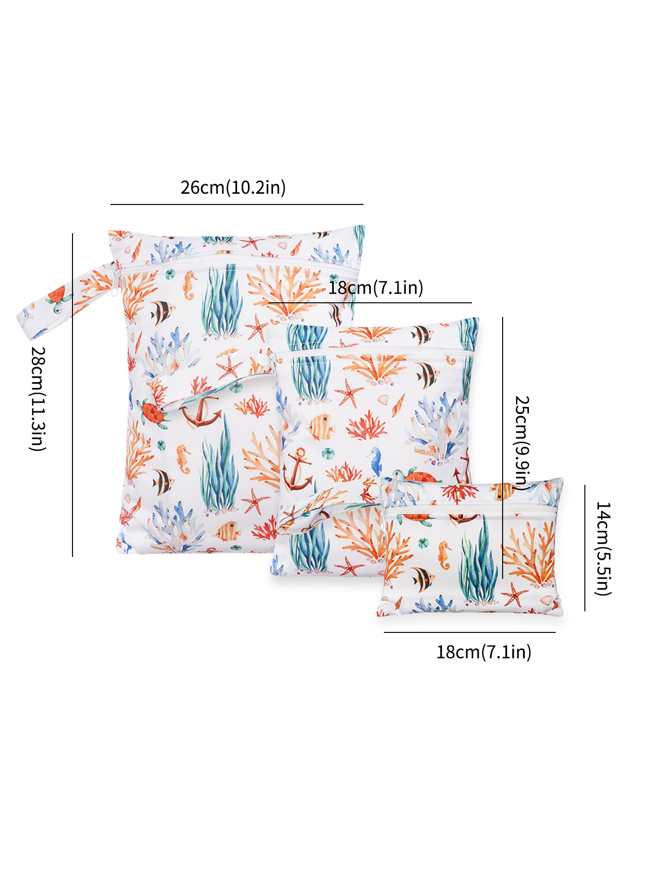 HappyFlute 3Pcs Waterproof Reu - Backpack Diaper Bag 评论和价格