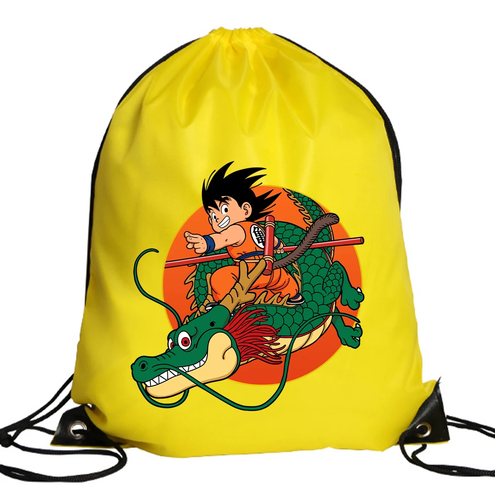 Dragons Ball Polyester Drawstr - Drawstring Gym Bag 评论和价格