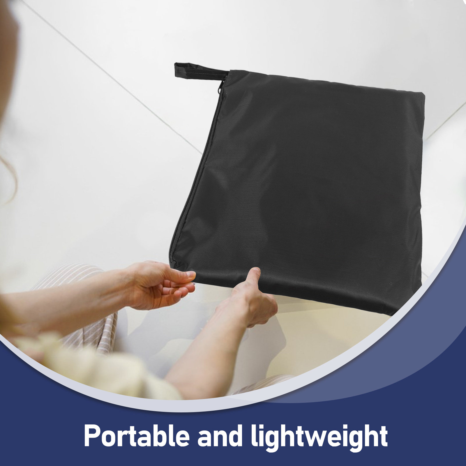 Portable Waterproof Oxford Clo - Drawstring Gym Bag 评论和价格