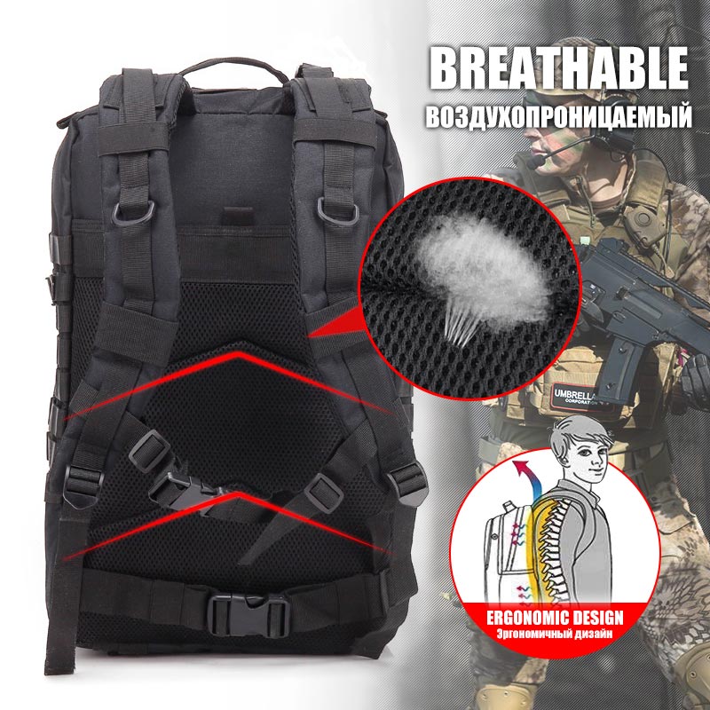 AA 60L Army Military Tactical  - Rucksack Military Style 评论和价格