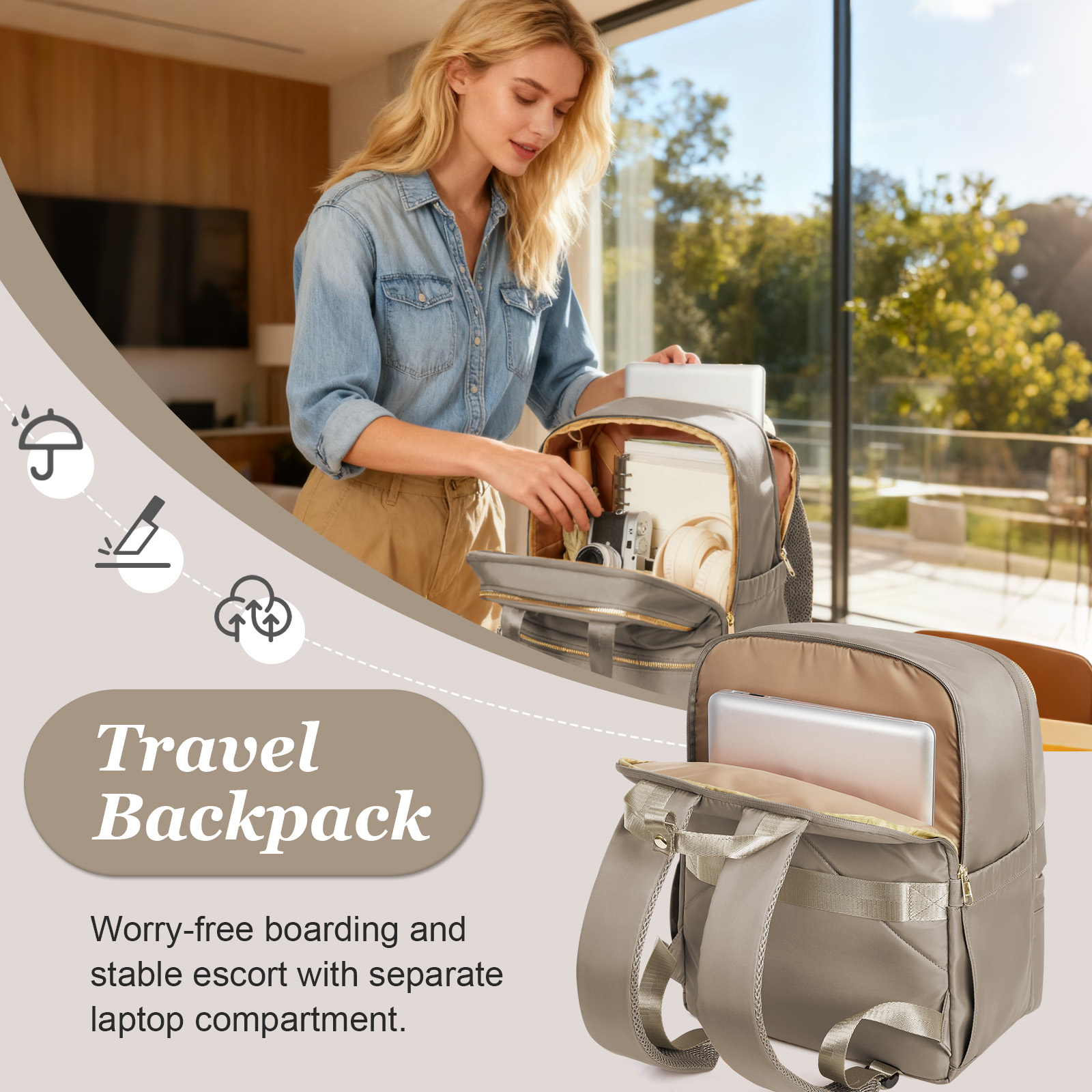 Ryanair 40x30x20 Travel Backpa - Fashion Backpack Women 评论和价格