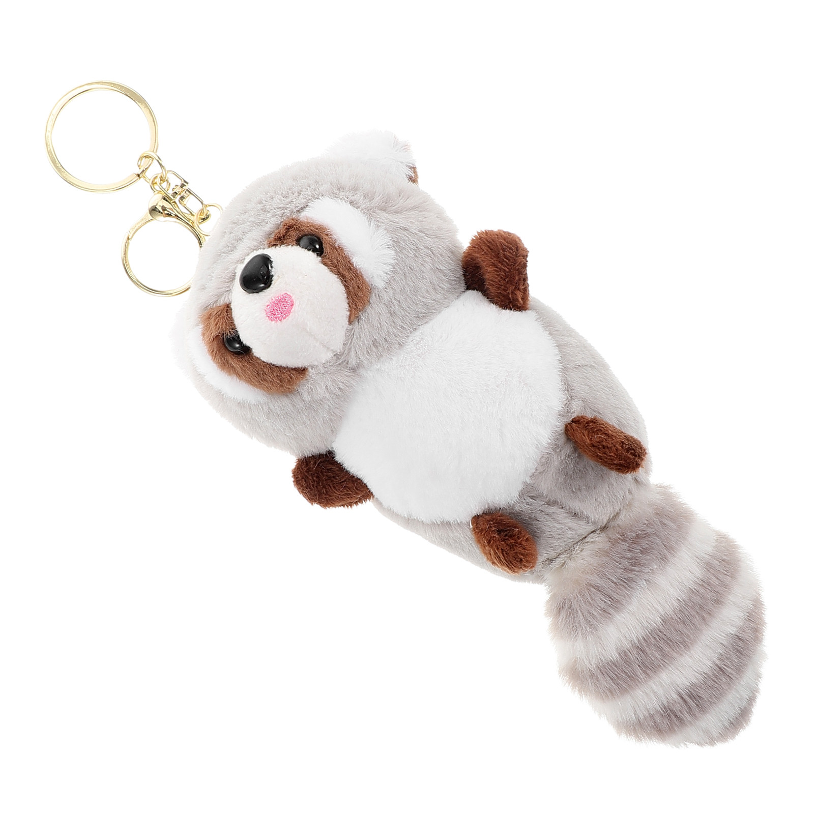 Raccoon Keychains Soft Stuffed - Mini Backpack Purse 评论和价格