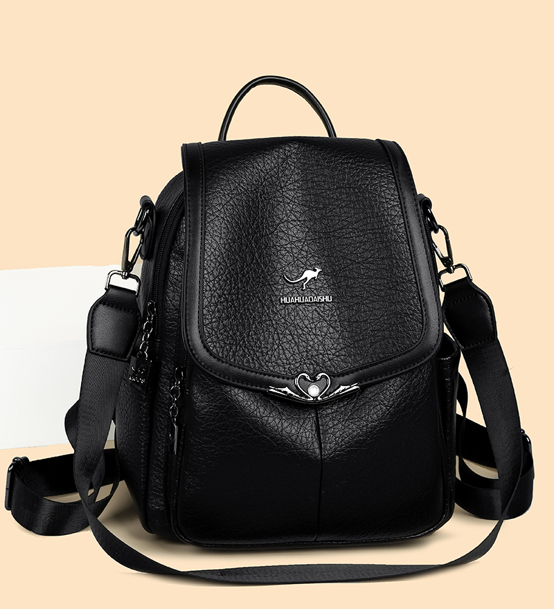 2026 new Ladies Bookbag Rucksa - Leather Backpack Vintage 评论和价格