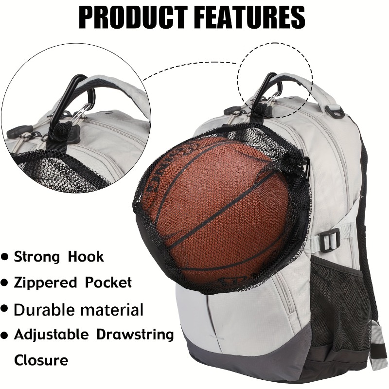 Compact Portable Basketball Dr - Drawstring Gym Bag 评论和价格
