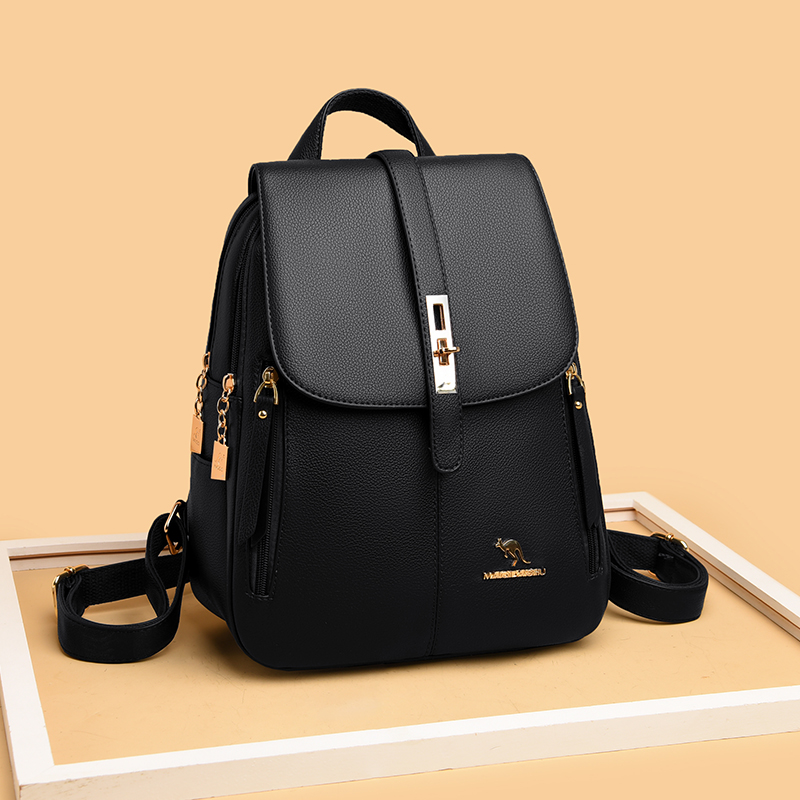 Luxury Women Leather Backpacks - Leather Backpack Vintage 评论和价格