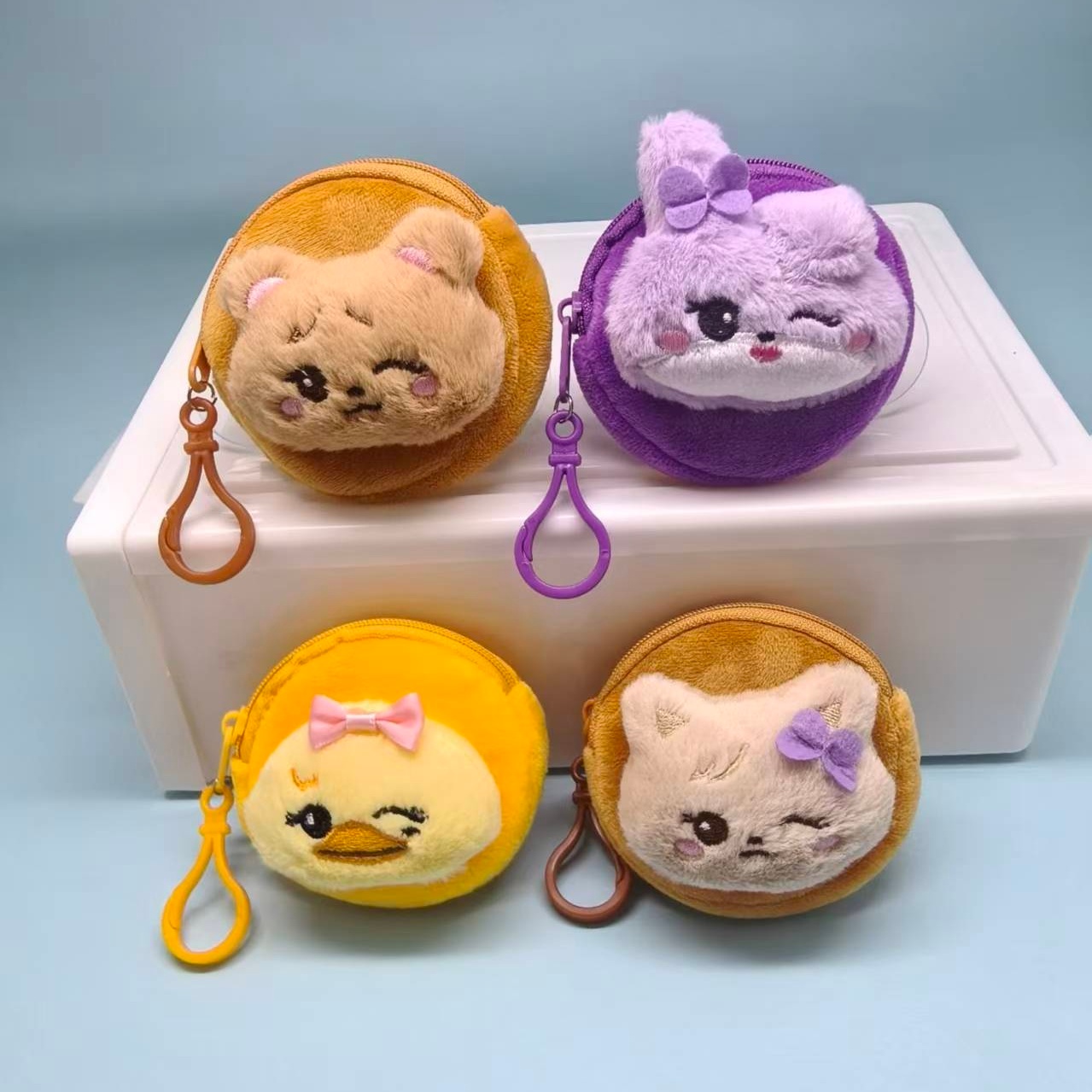 Kawaii Kpop Bowknot Duck Cat R - Mini Backpack Purse 评论和价格