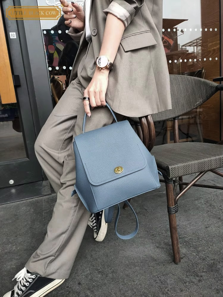 Genuine Leather Backpack Women - Leather Backpack Vintage 评论和价格