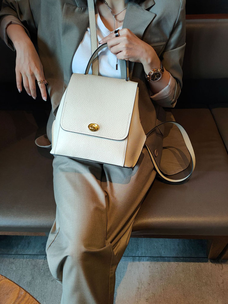 Genuine Leather Backpack Women - Leather Backpack Vintage 评论和价格