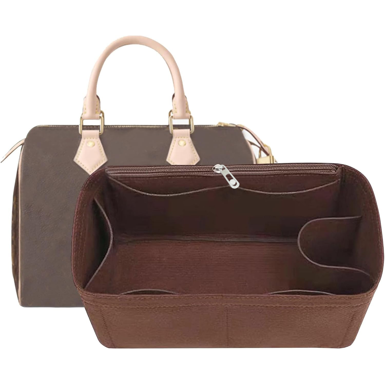 Purse Inserts for Speedy 25/30 - Backpack Insert Organizer 评论和价格