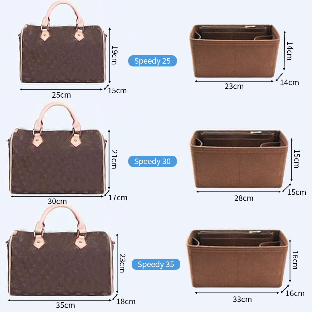 Purse Inserts for Speedy 25/30 - Backpack Insert Organizer 评论和价格